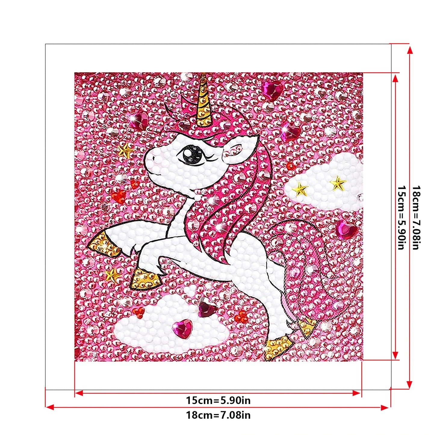 DIY Diamond Painting Crystal Unicorn