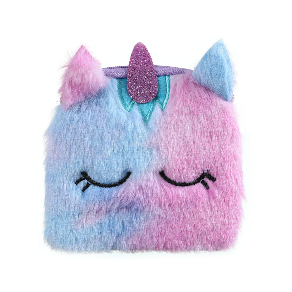 Unicorn Plush Coin Bag