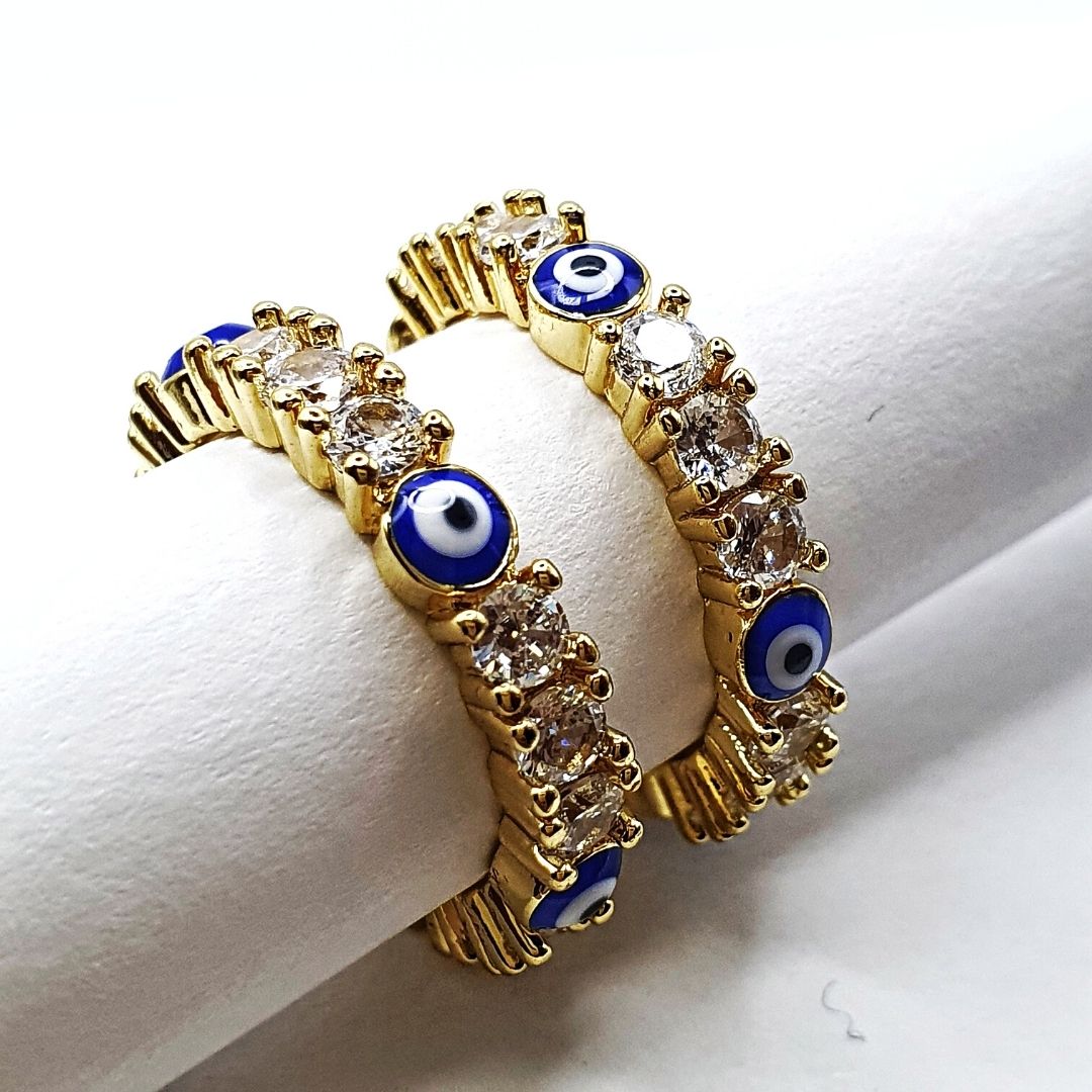 Turkish Eye Trendy Zircon Ring