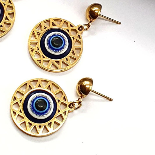 Turkish Intricate Circle Earrings