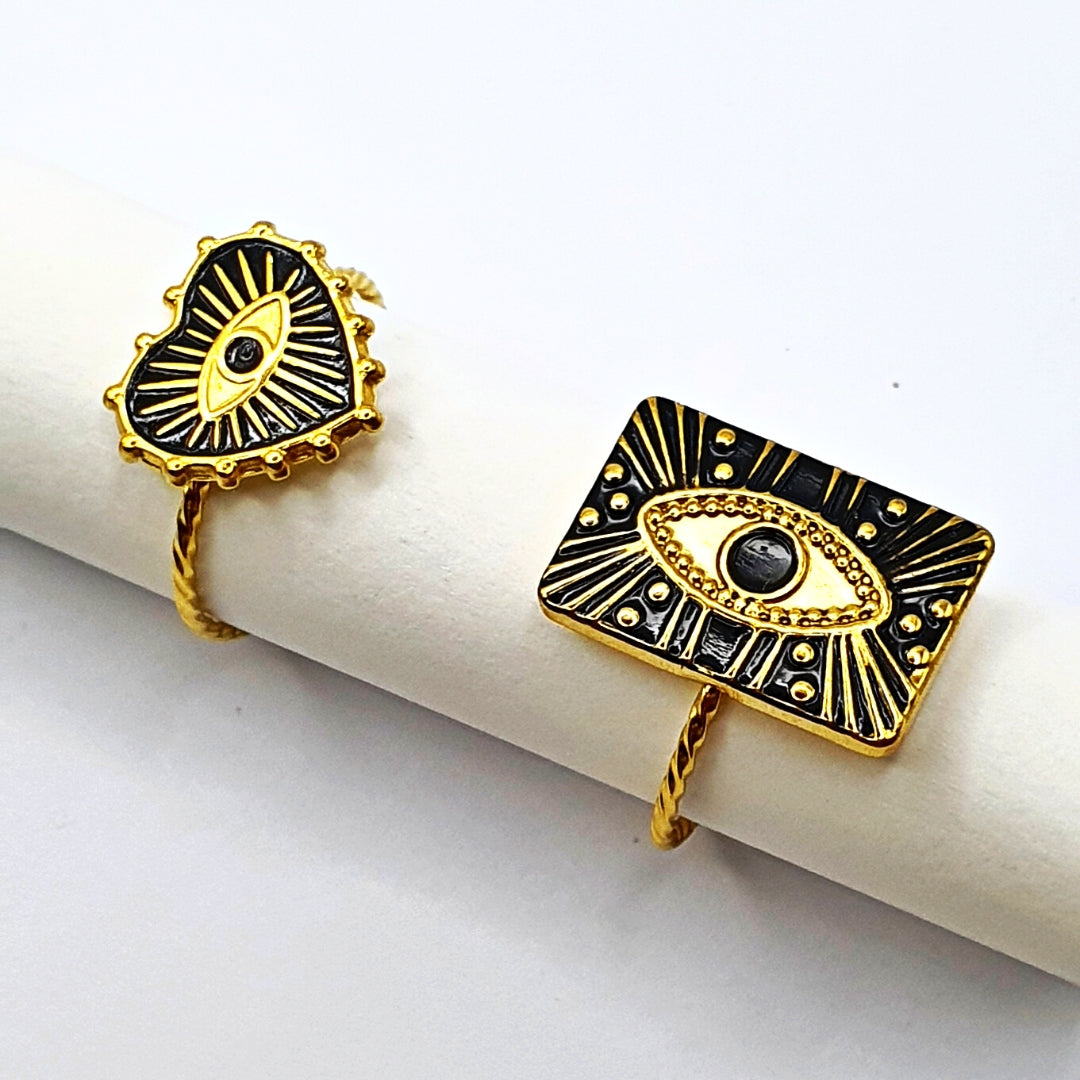 Retro Turkish Ring Set