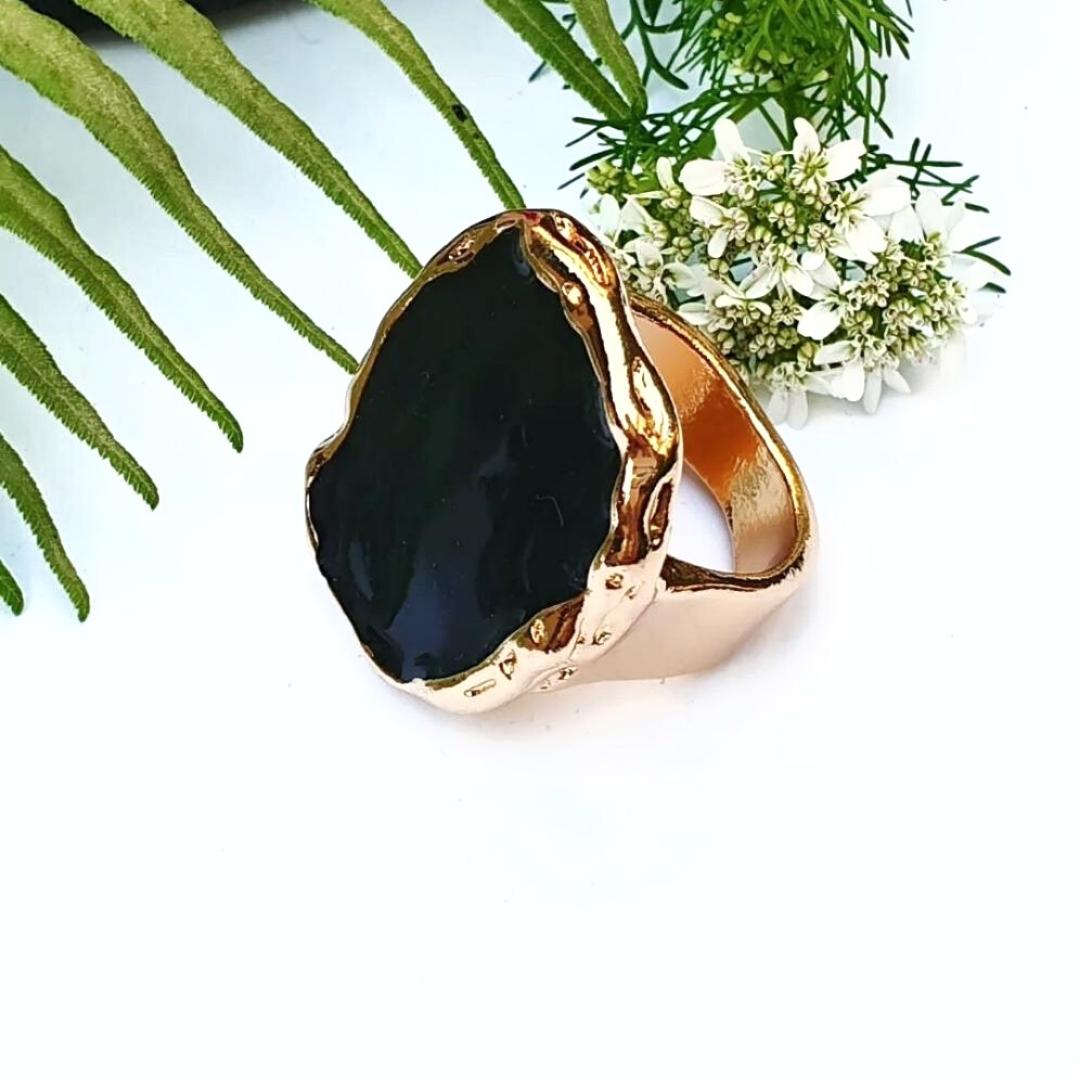 Gold Eclipse Ring