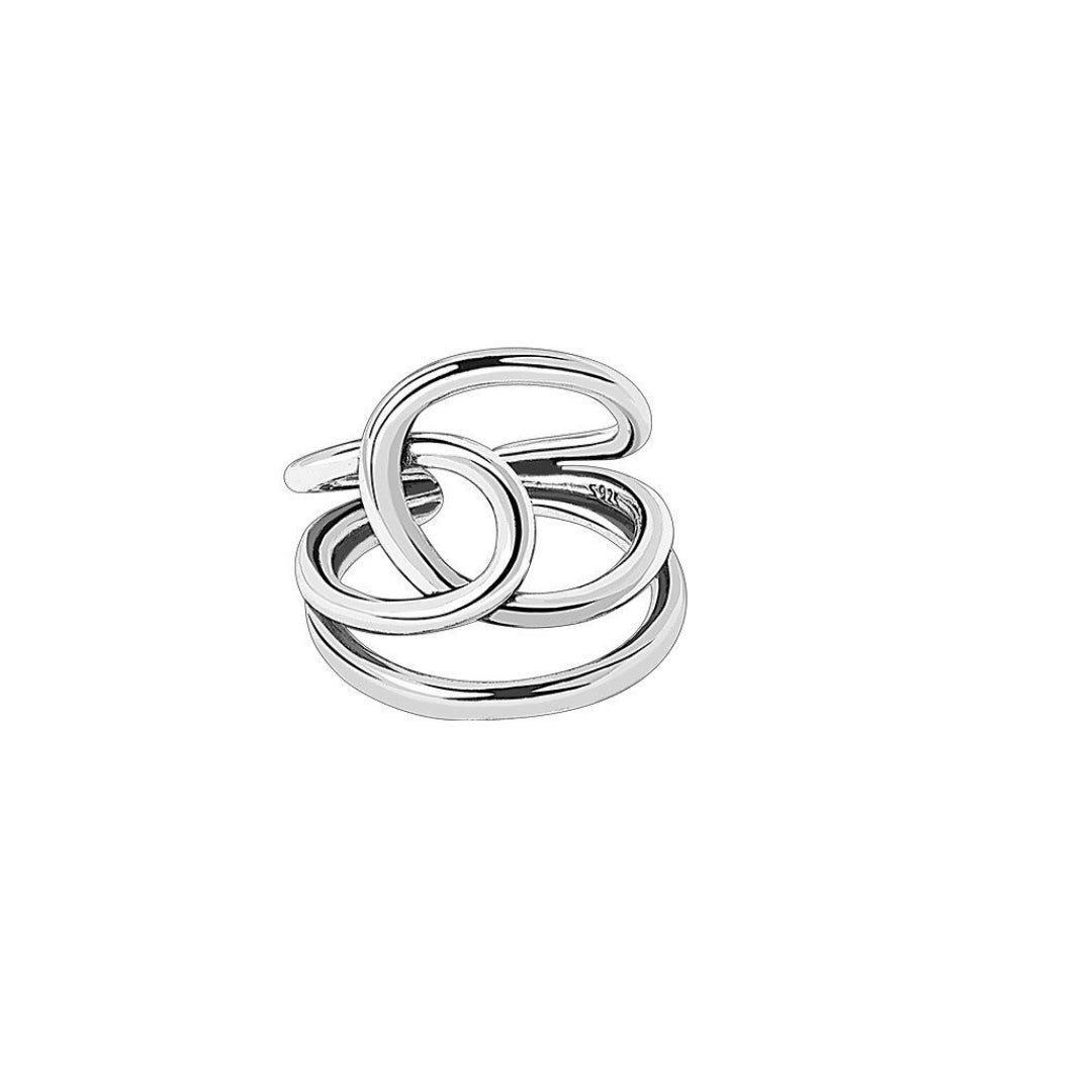 Interlooped Ring