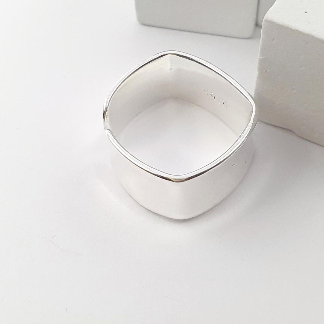 Sleek Square Ring