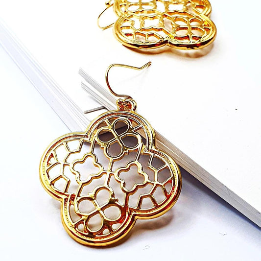 Clover Filigree Earrings