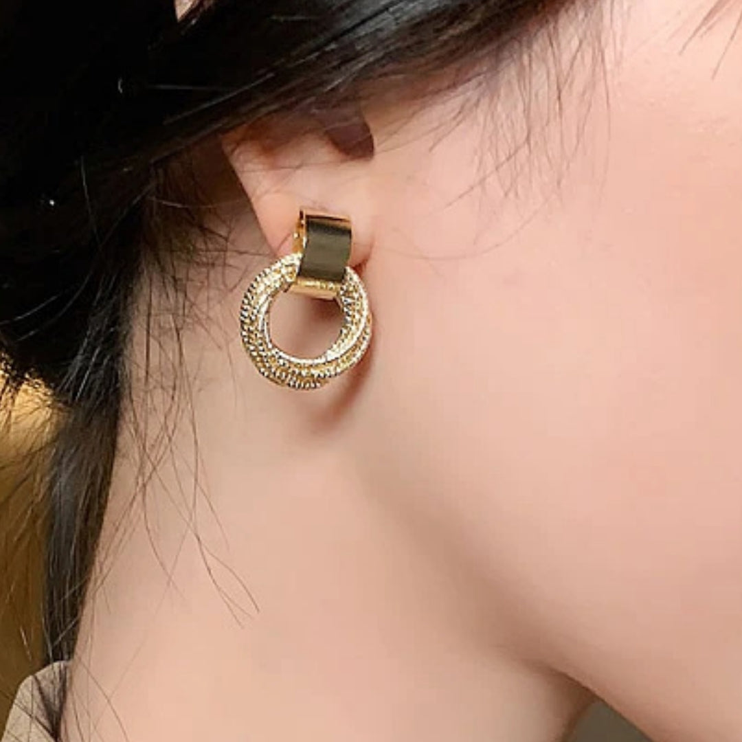 Ring Loop Earrings