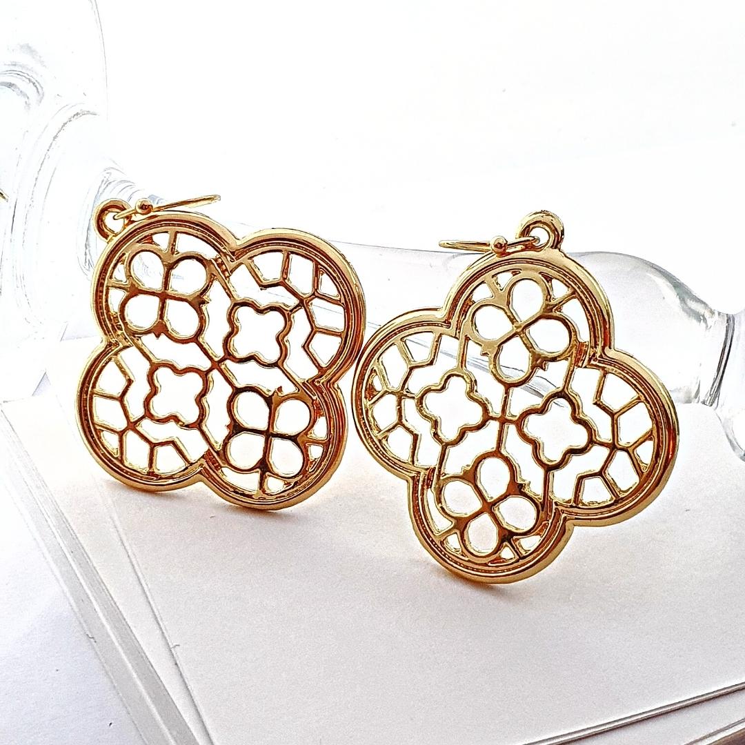 Clover Filigree Earrings