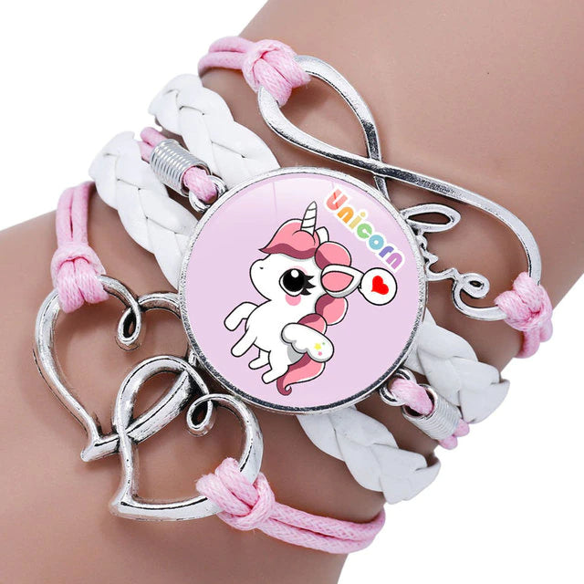 Unicorn Braided Children's Bracelet