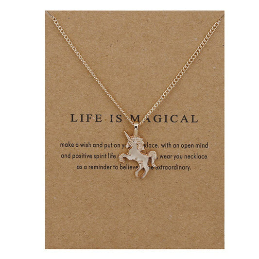 Magical Unicorn Gift Necklace