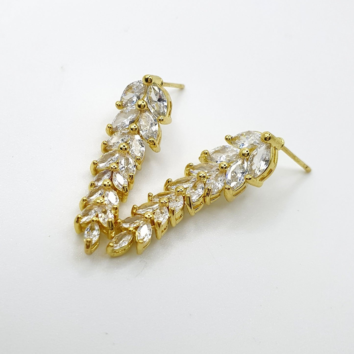 Long Leaf earrings