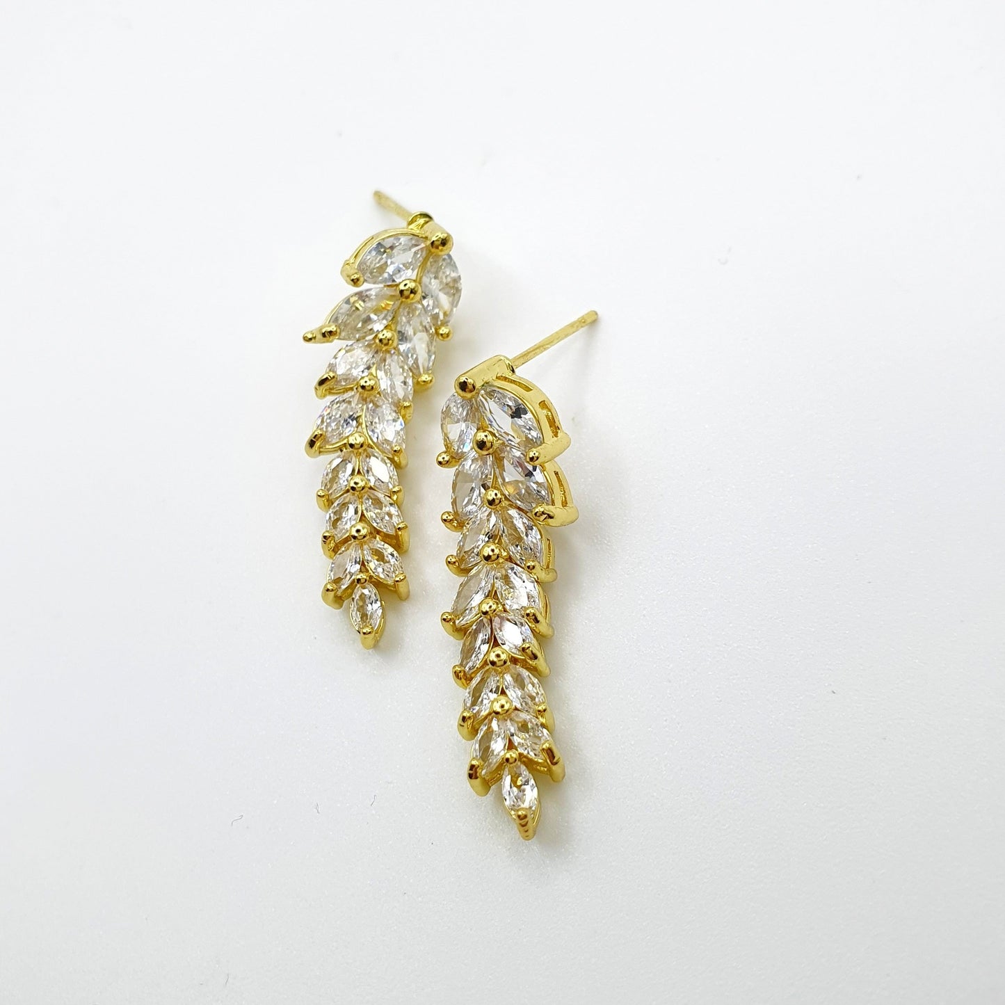 Long Leaf earrings