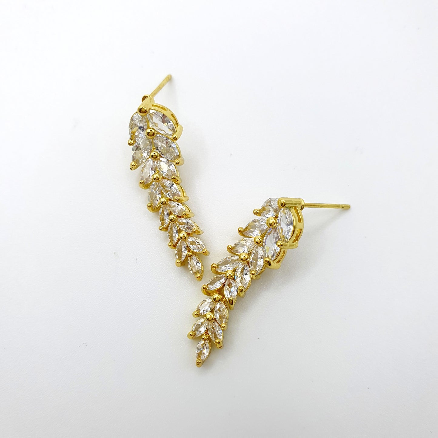 Long Leaf earrings