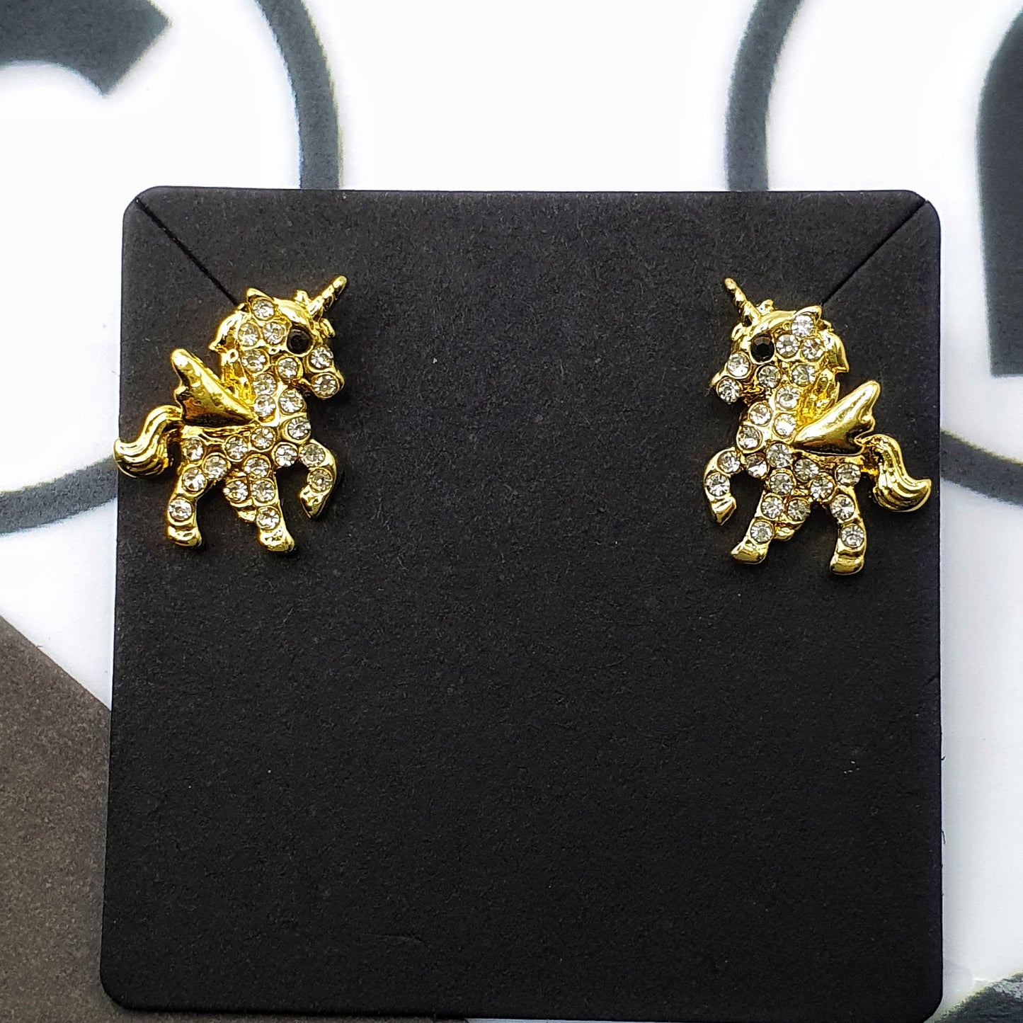 Unicorn Gold Earrings