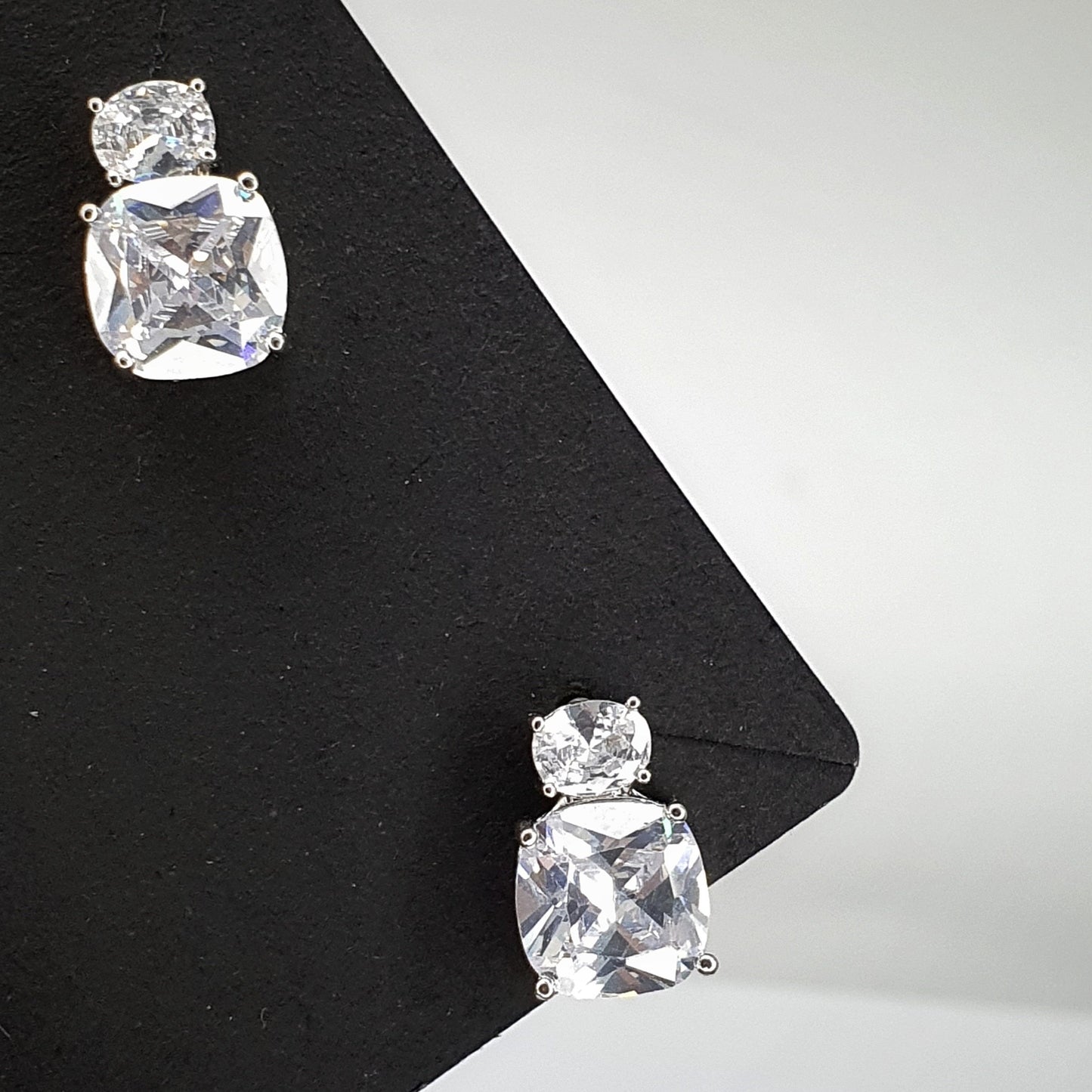 Odd-eyed Zircon Studs