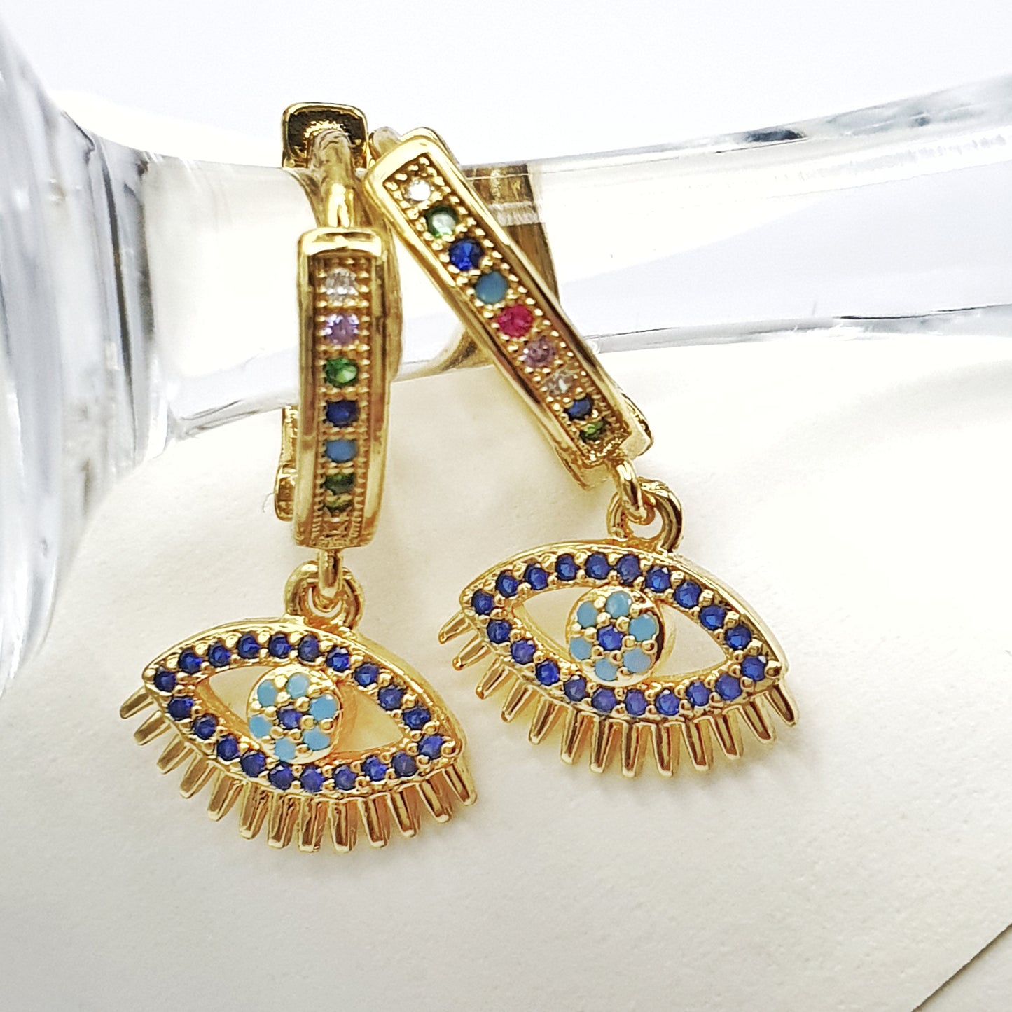 Spectrum Turkish Eye Earrings