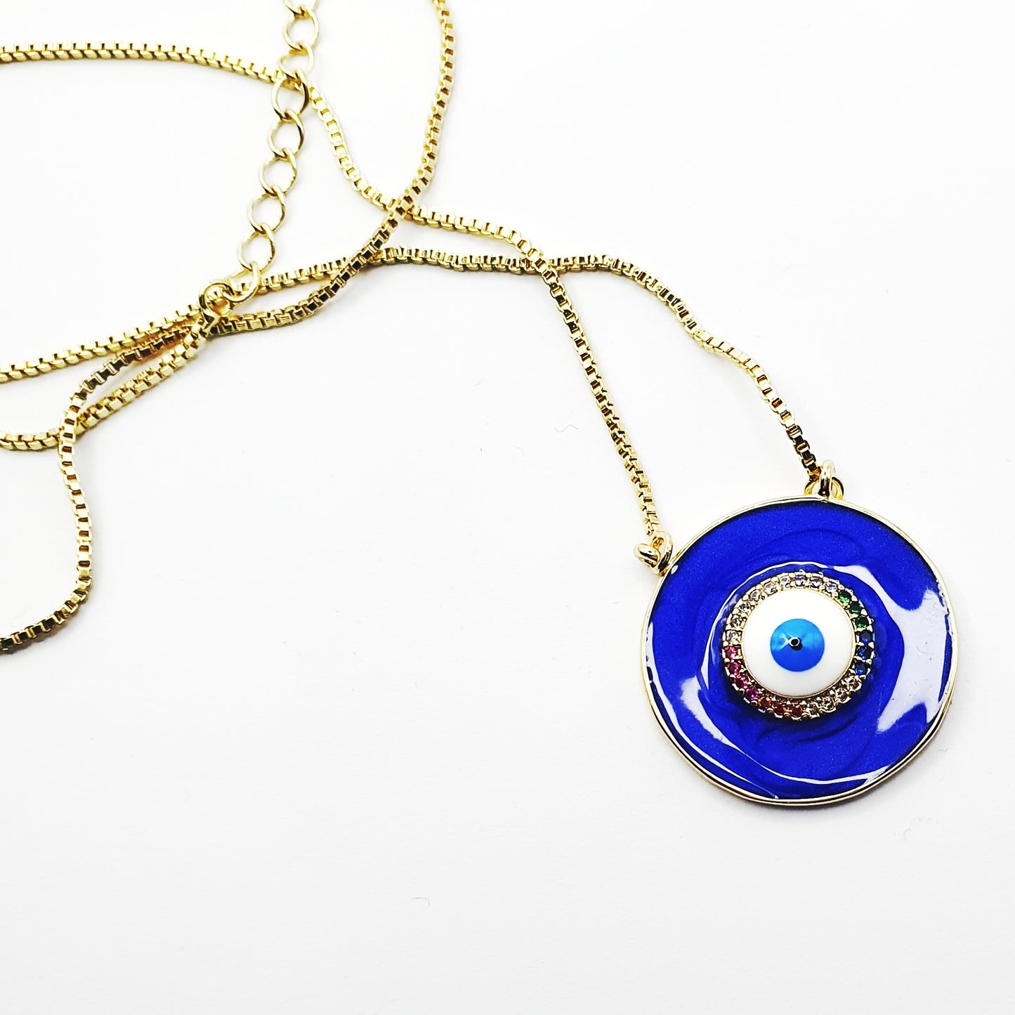 Turkish Eye Statement Necklace