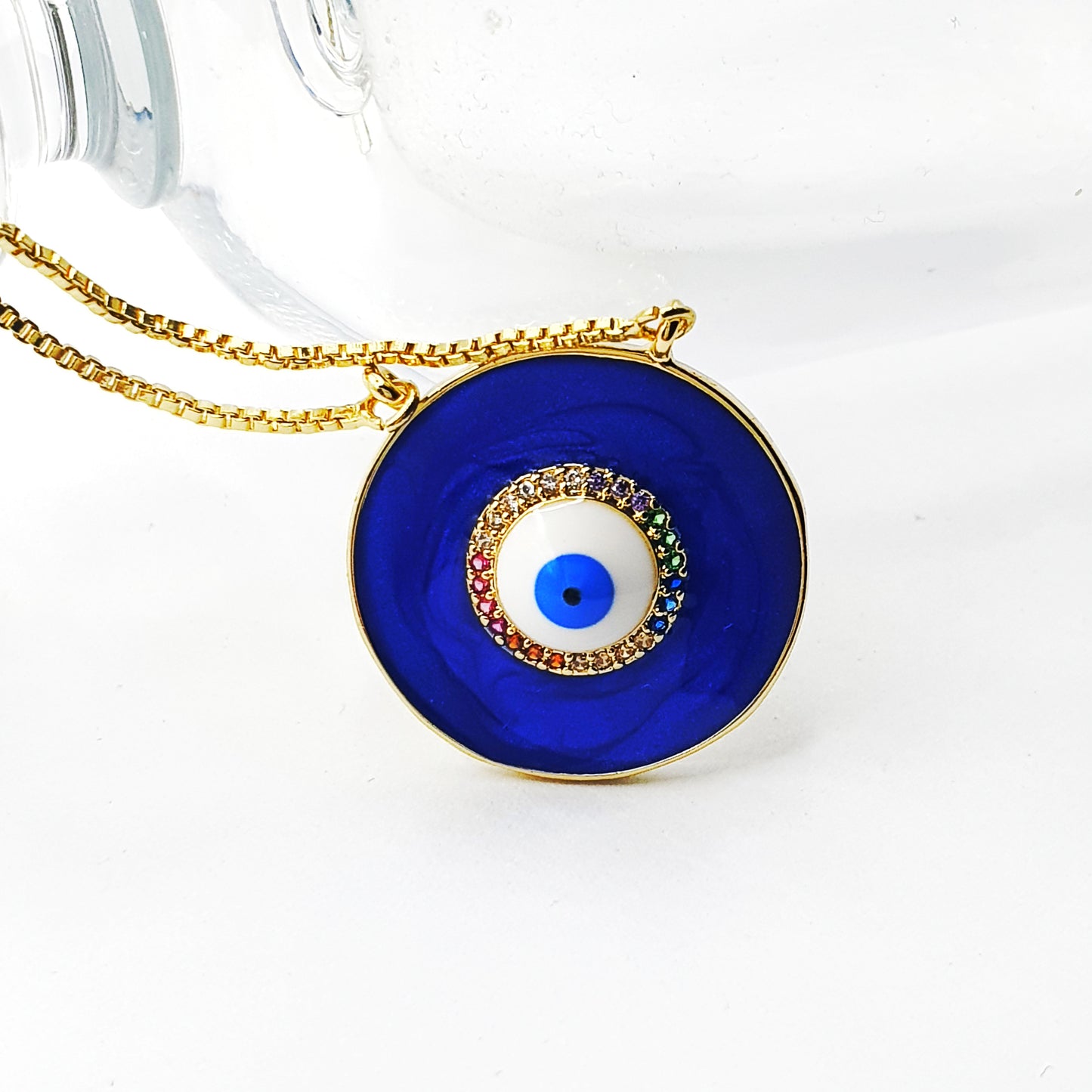 Turkish Eye Statement Necklace