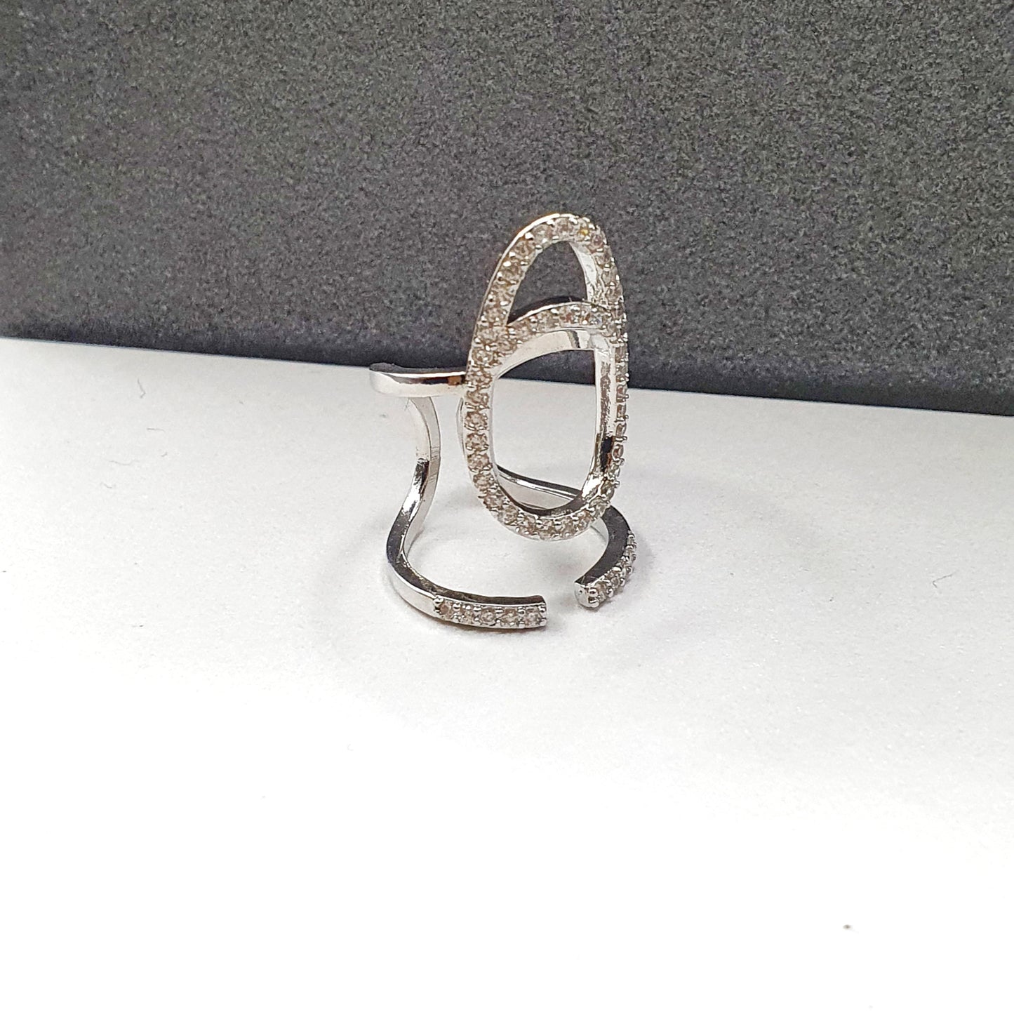 Gothic Hollow Fingertip Ring