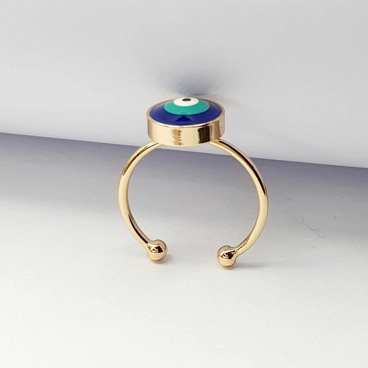 Turkish Eye Resin Ring