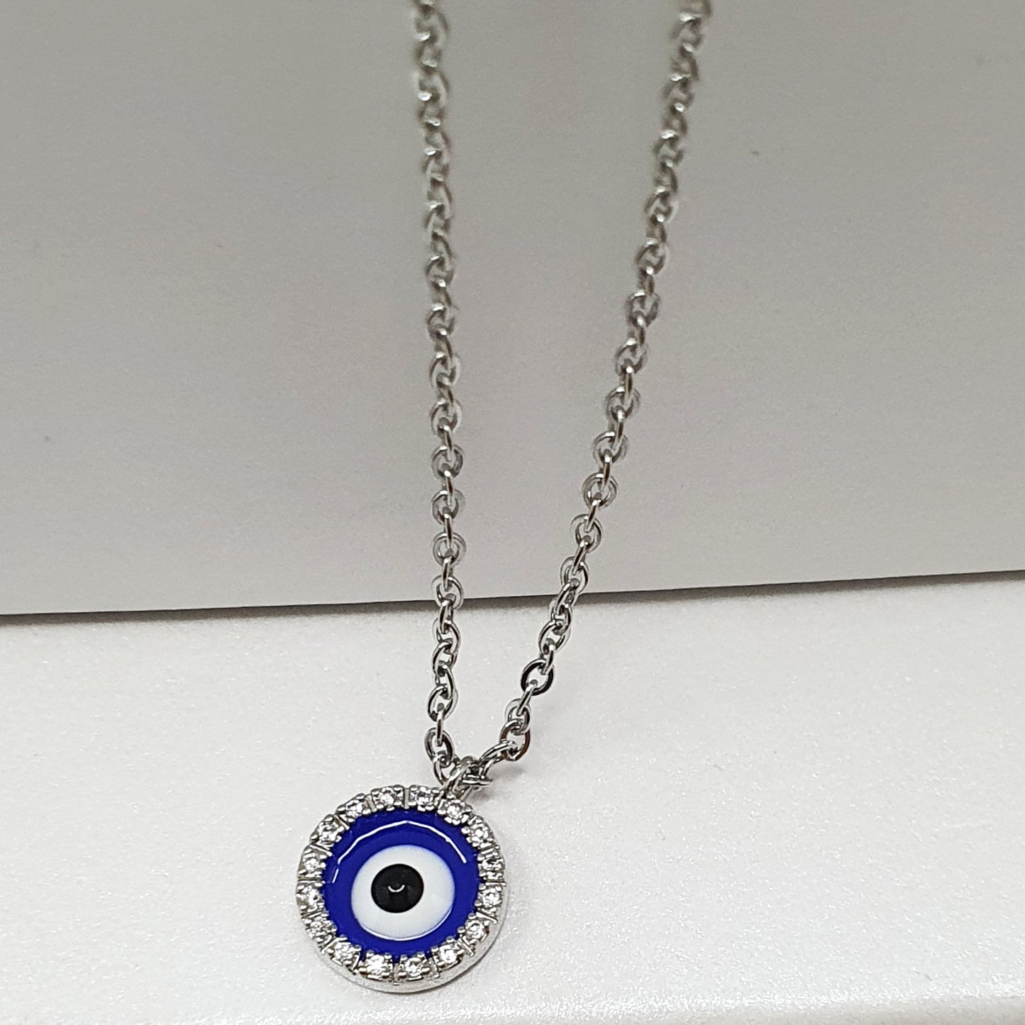 Turkish Eye Charm Necklace