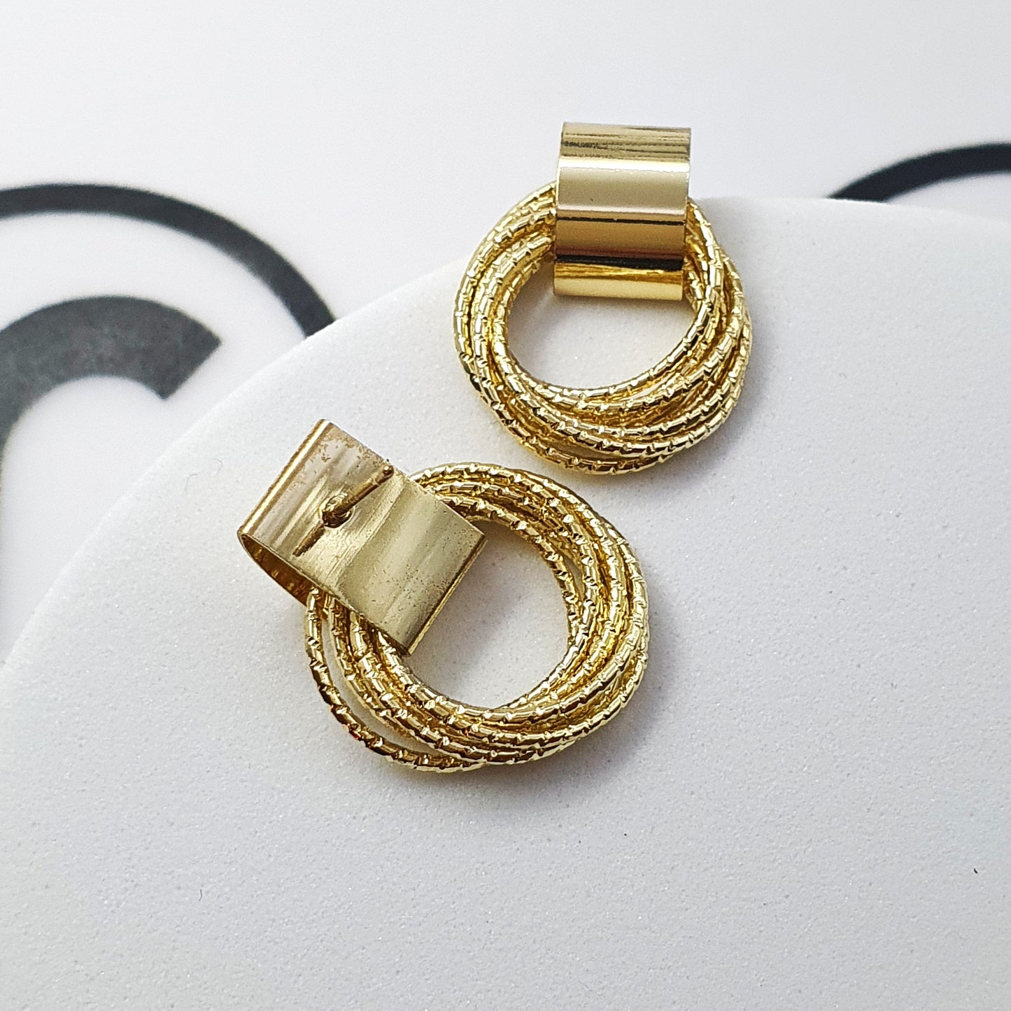 Ring Loop Earrings