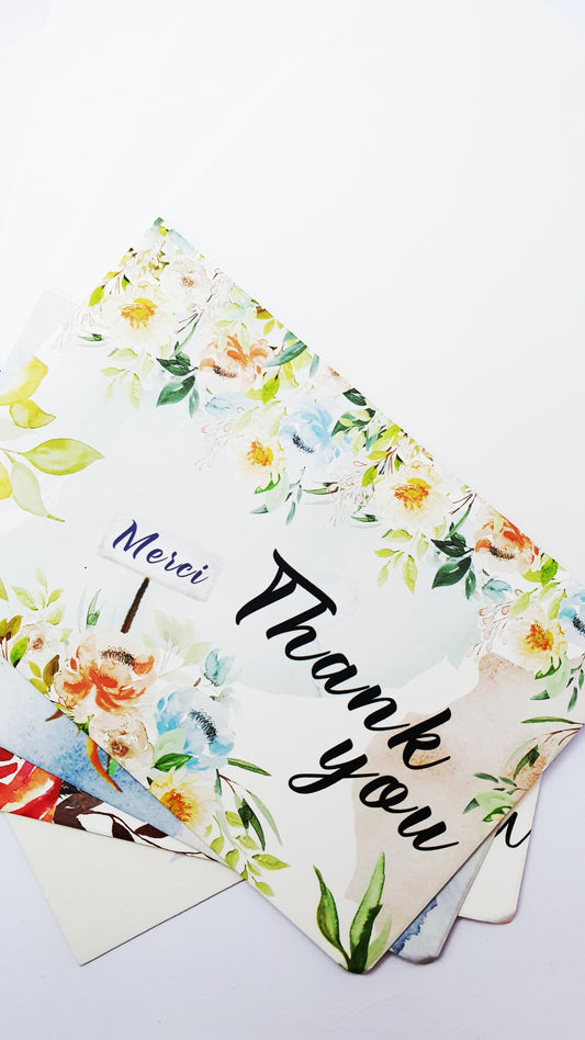 Thank you Card-Merci