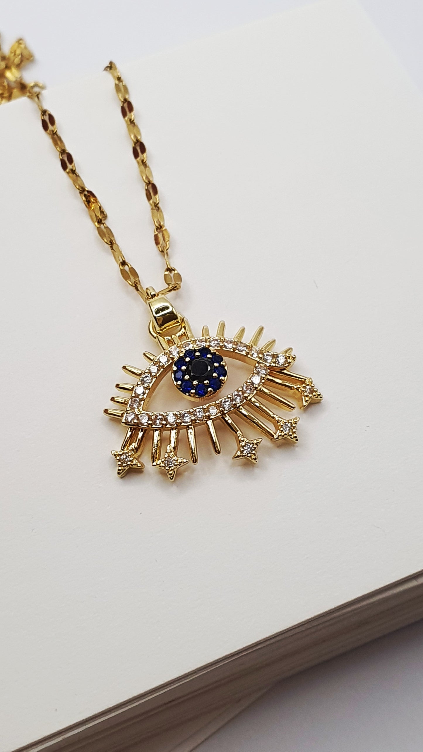 Elaborate Turkish Eye Necklace