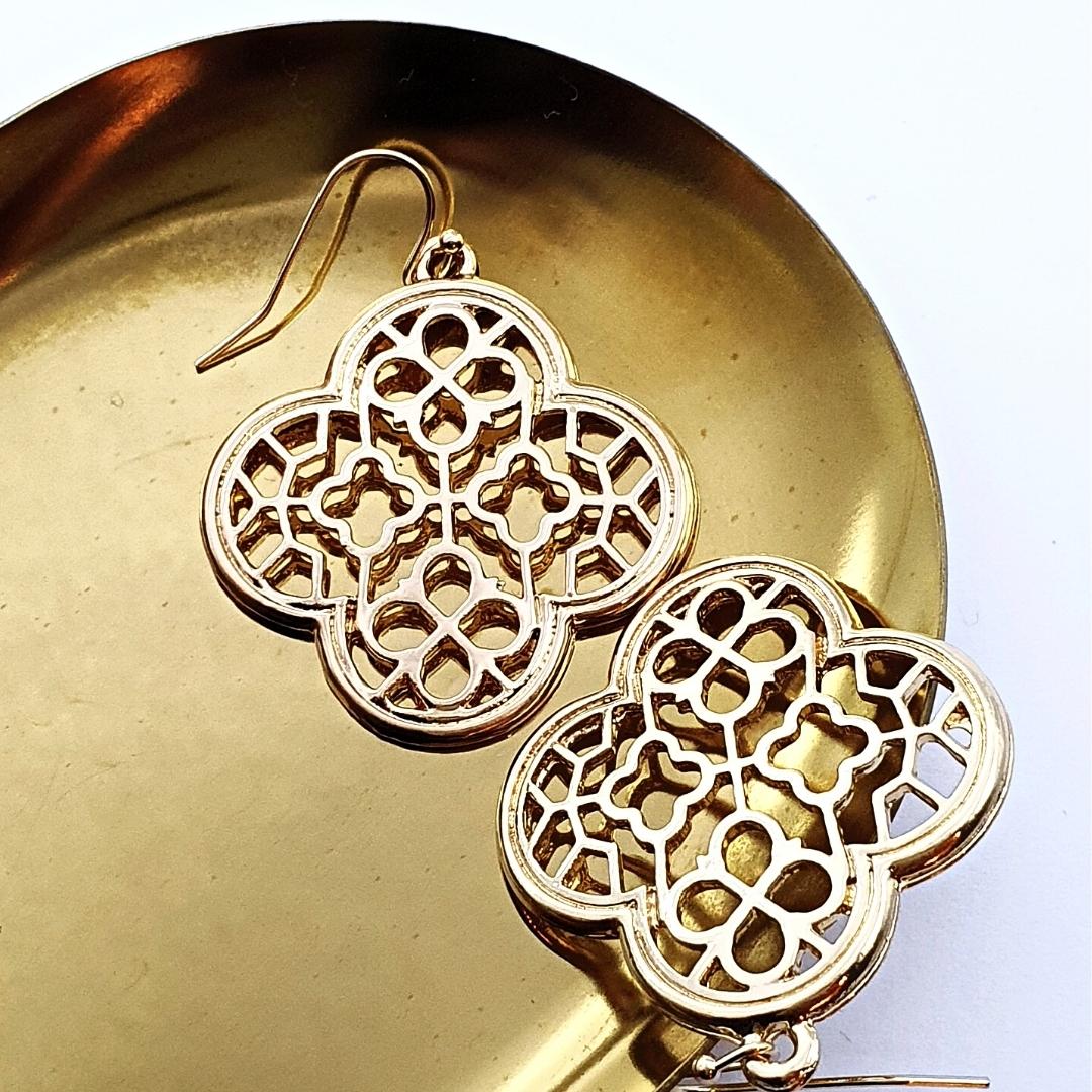 Clover Filigree Earrings