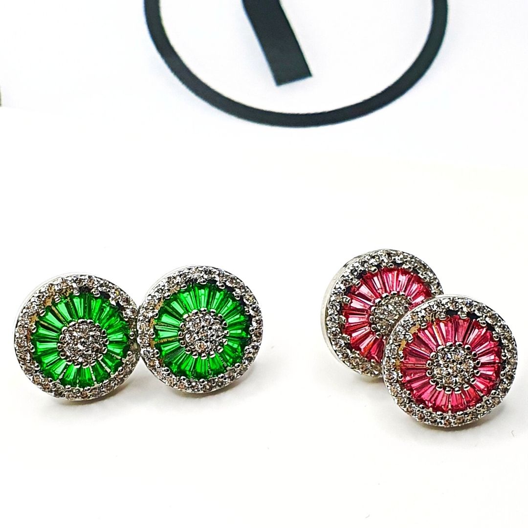 Round Circular Earrings