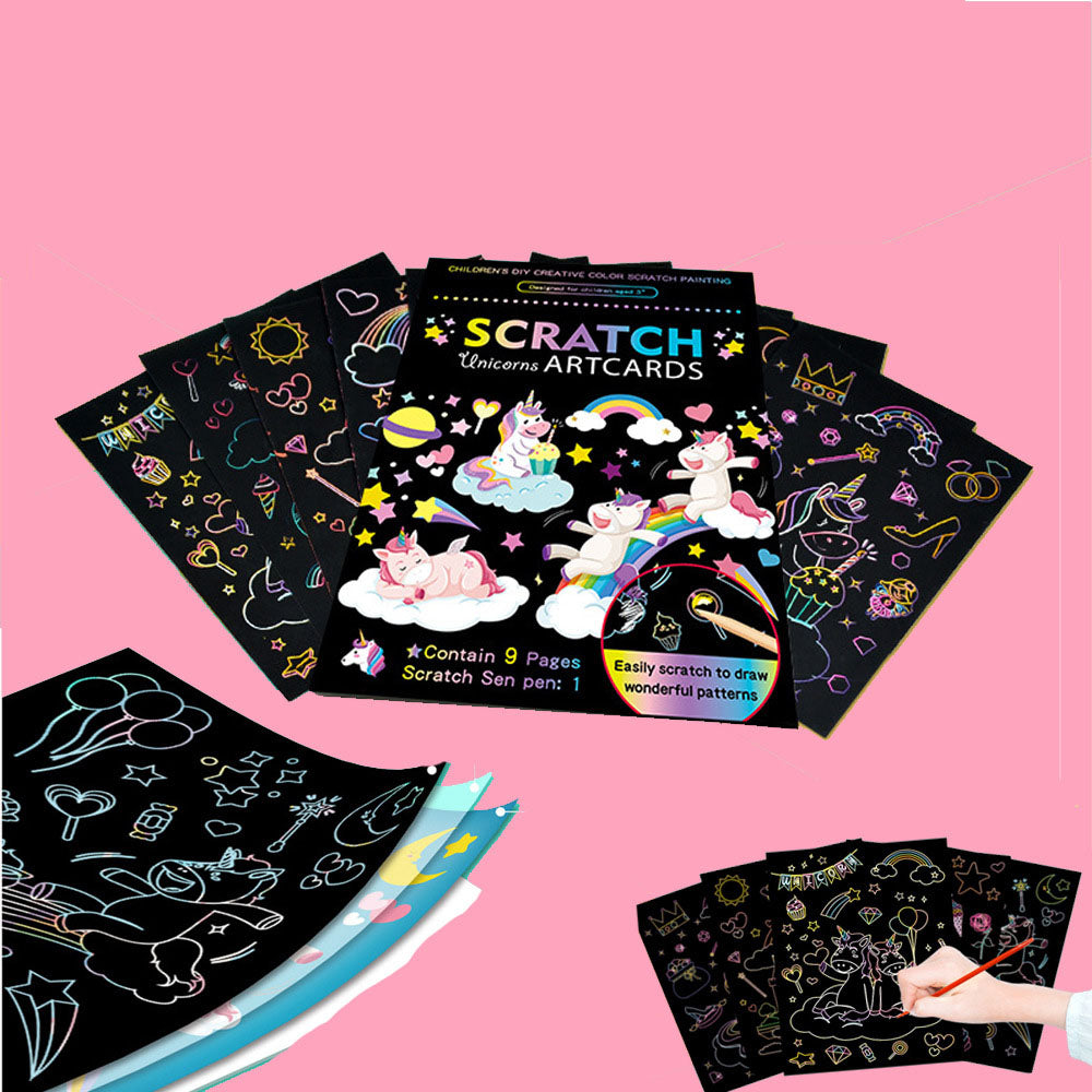 Unicorn Scratch Cards