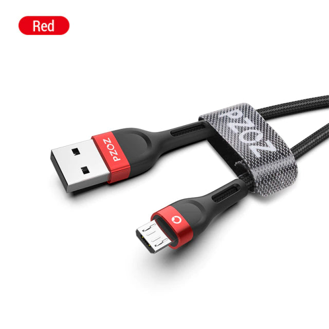 PZOZ Micro USB Cable Fast Charging 3A Microusb Cord