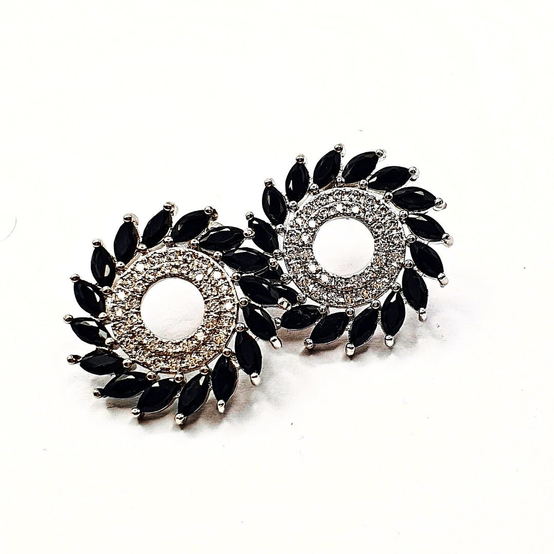 Midnight Black Earrings