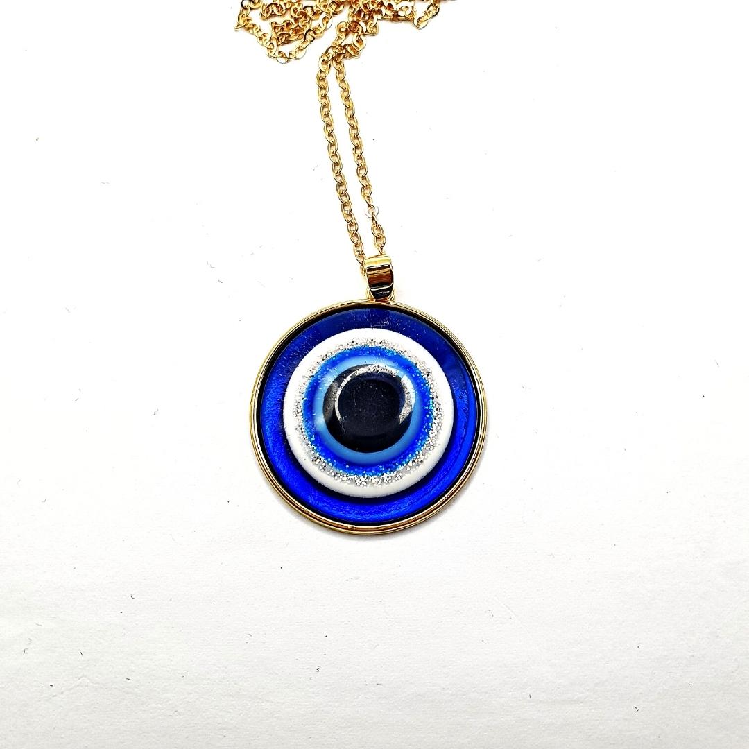 Hyperbole Turkish Eye Necklace