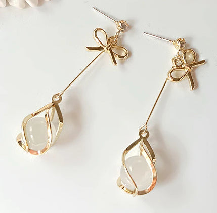 Long Bow Earrings