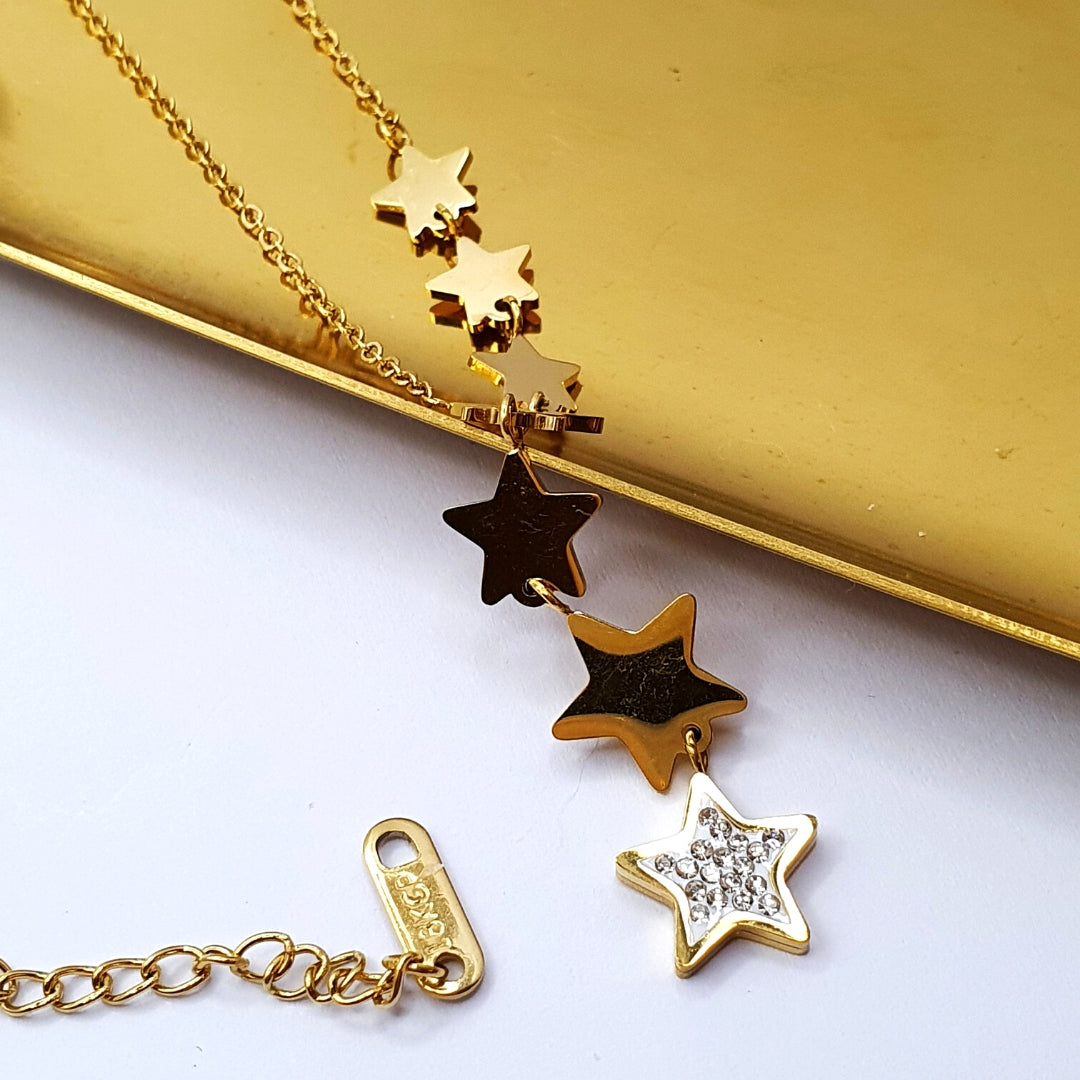 Star Zircon Necklace