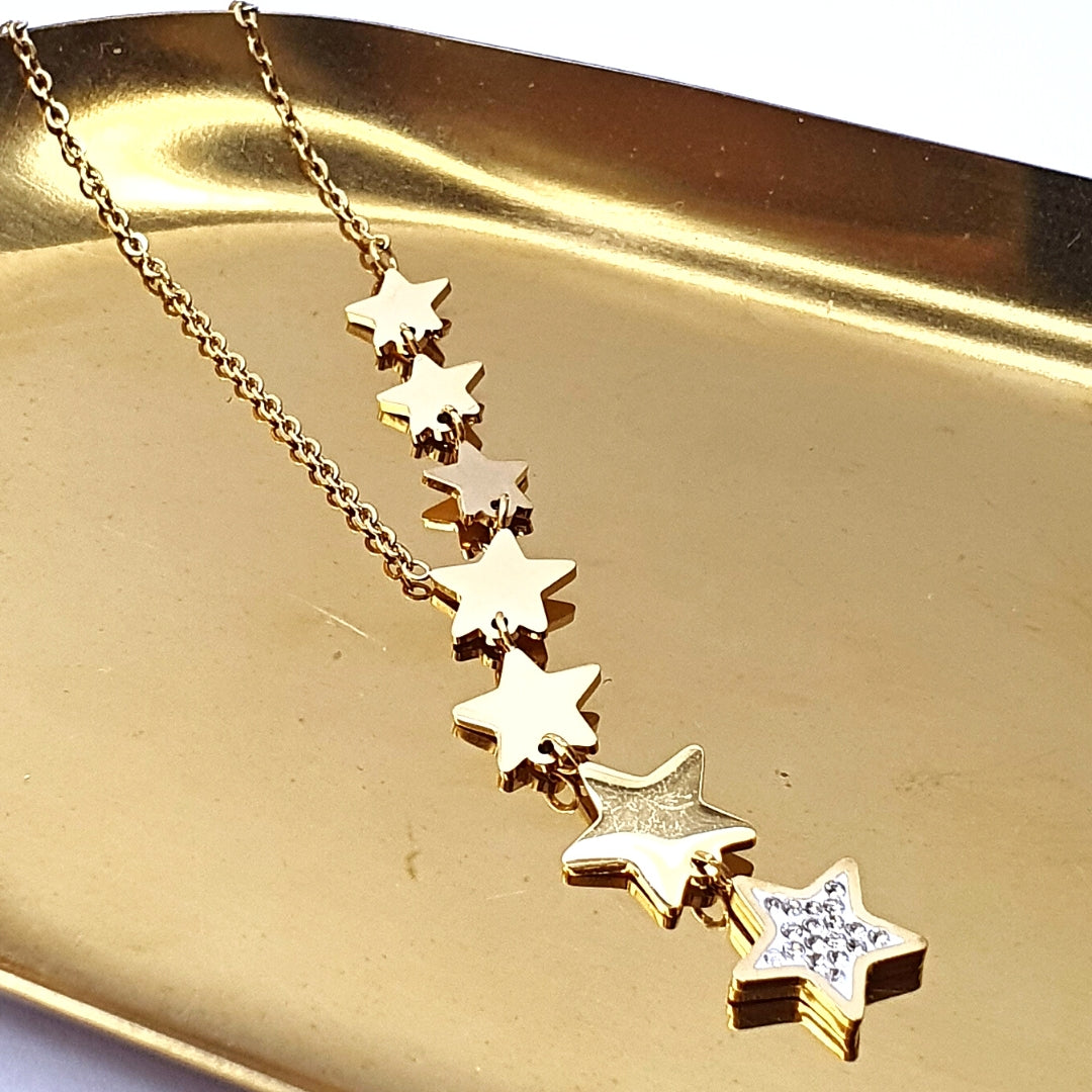 Star Zircon Necklace