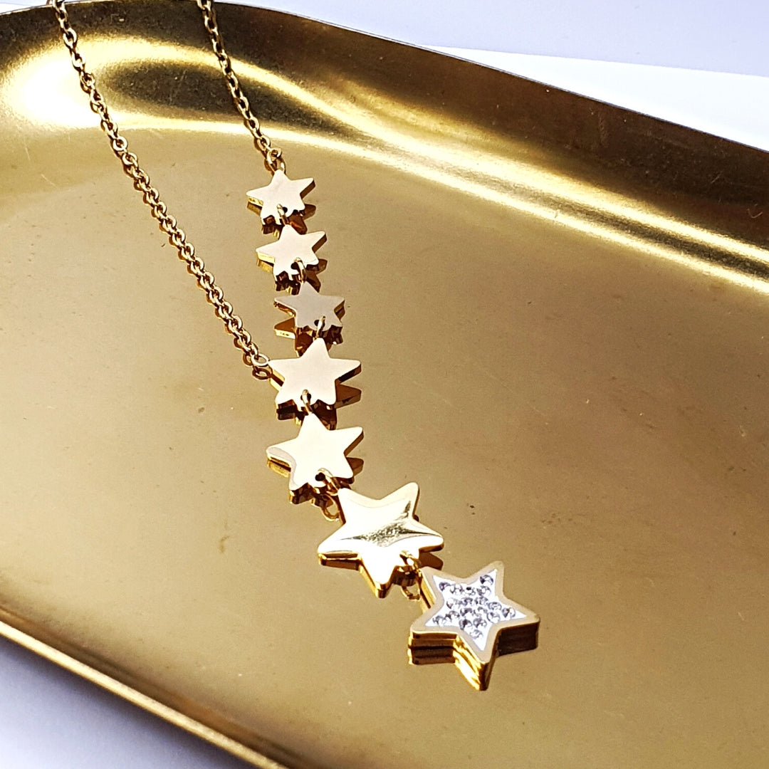 Star Zircon Necklace