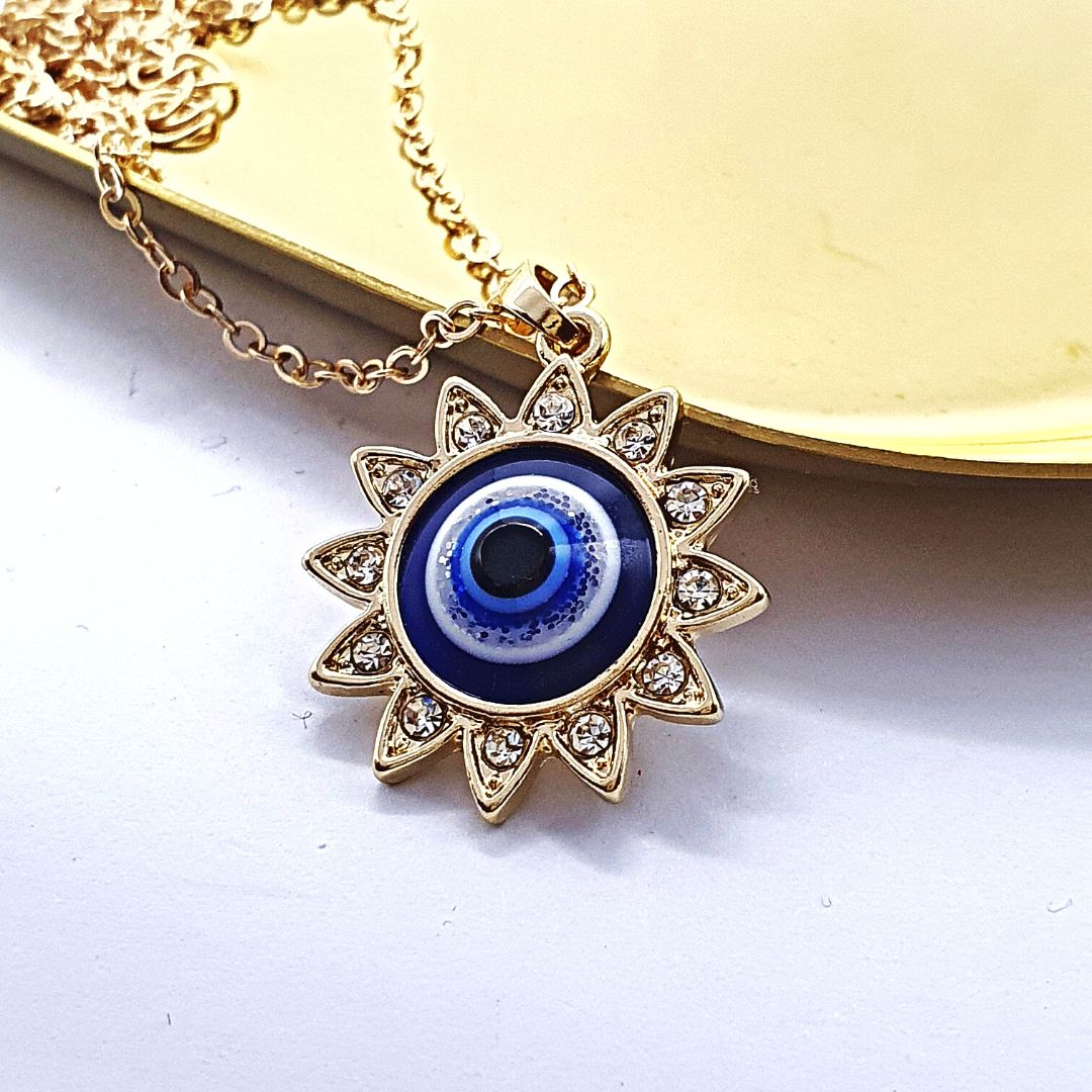 Sunshine Turkish Eye Necklace