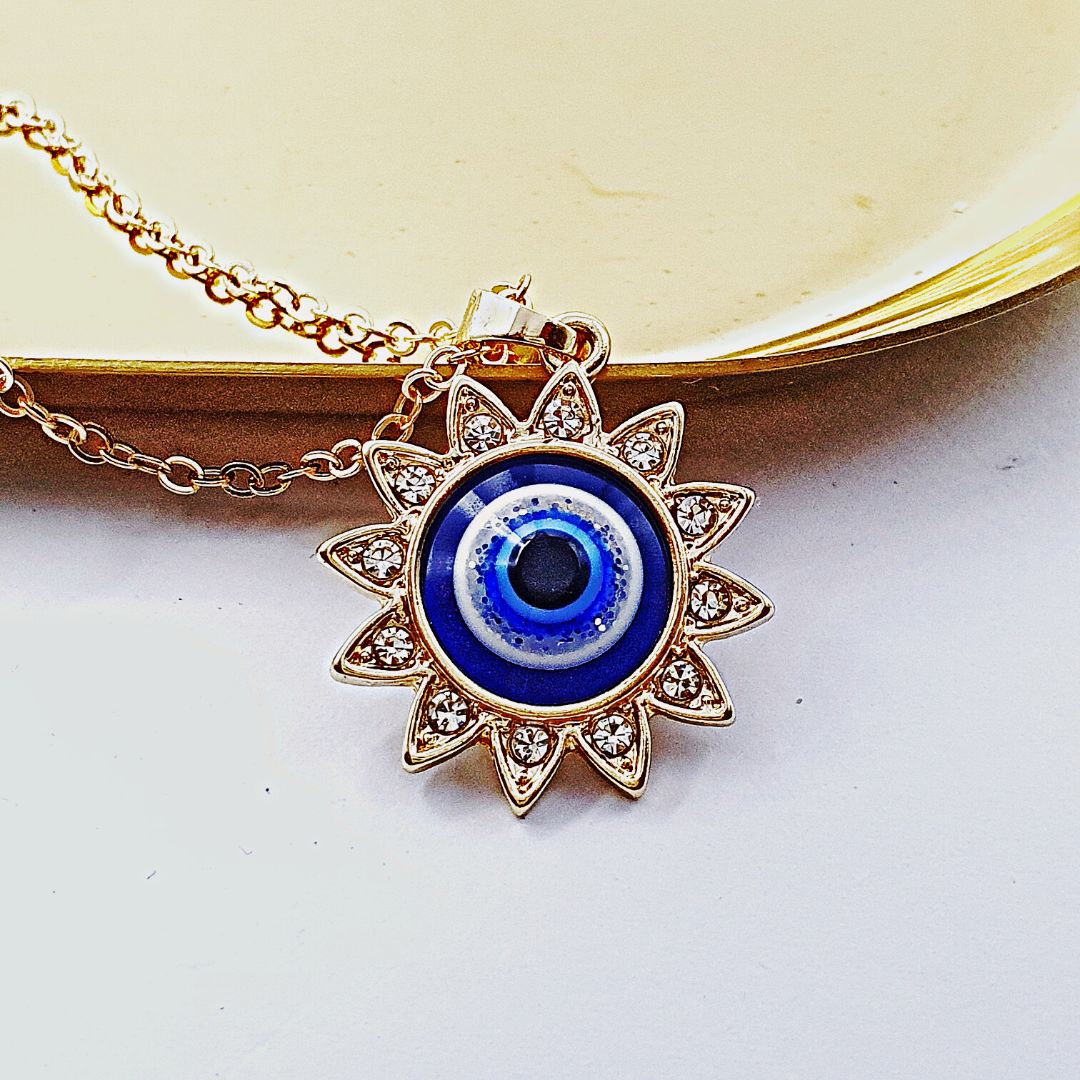 Sunshine Turkish Eye Necklace