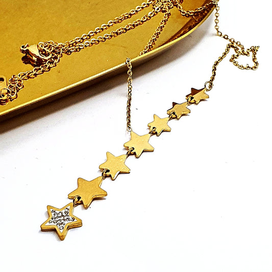 Star Zircon Necklace