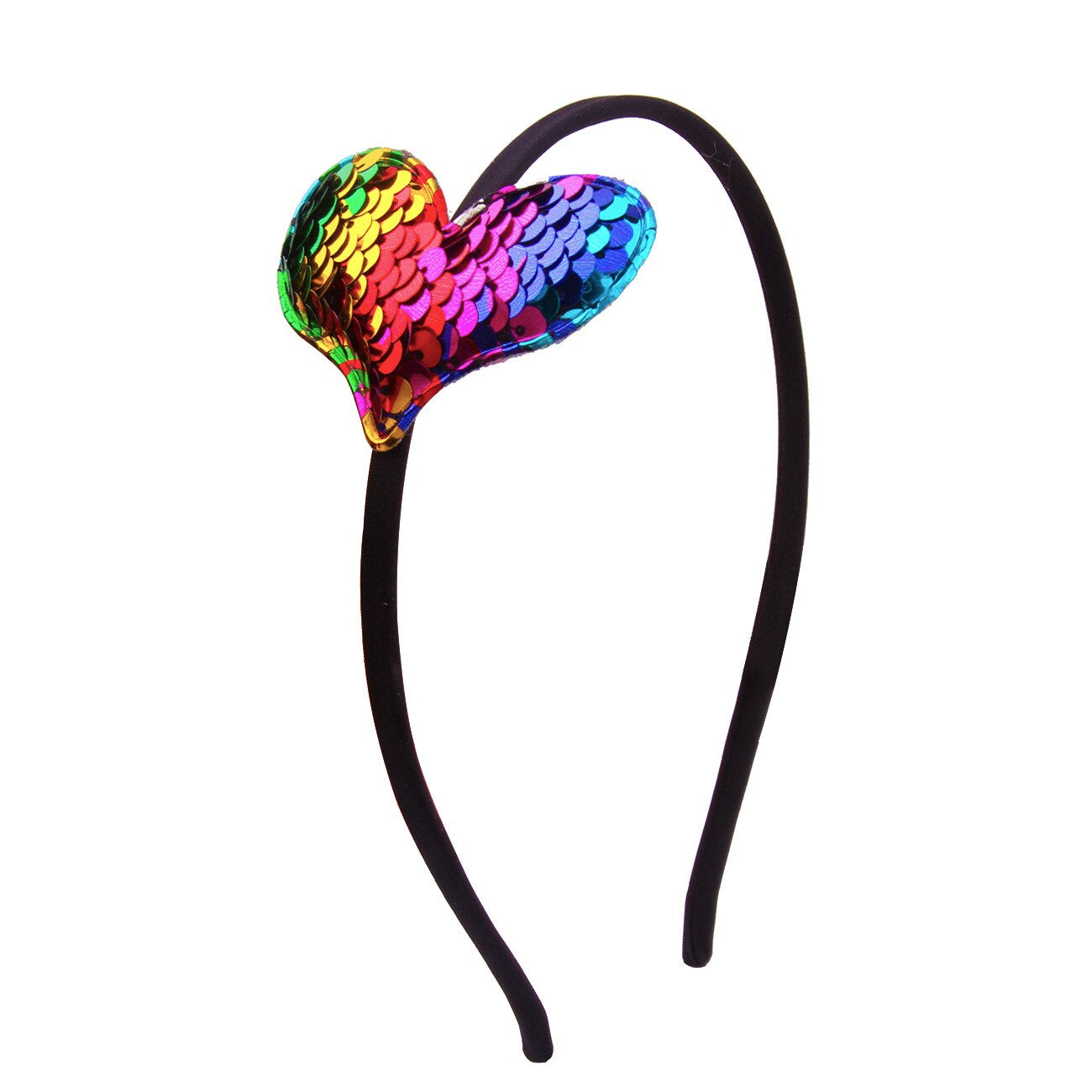 Heart Sequin Hairband