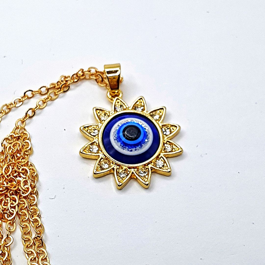 Sunshine Turkish Eye Necklace