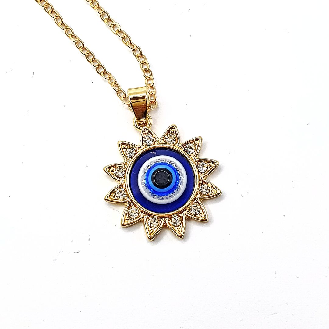 Sunshine Turkish Eye Necklace