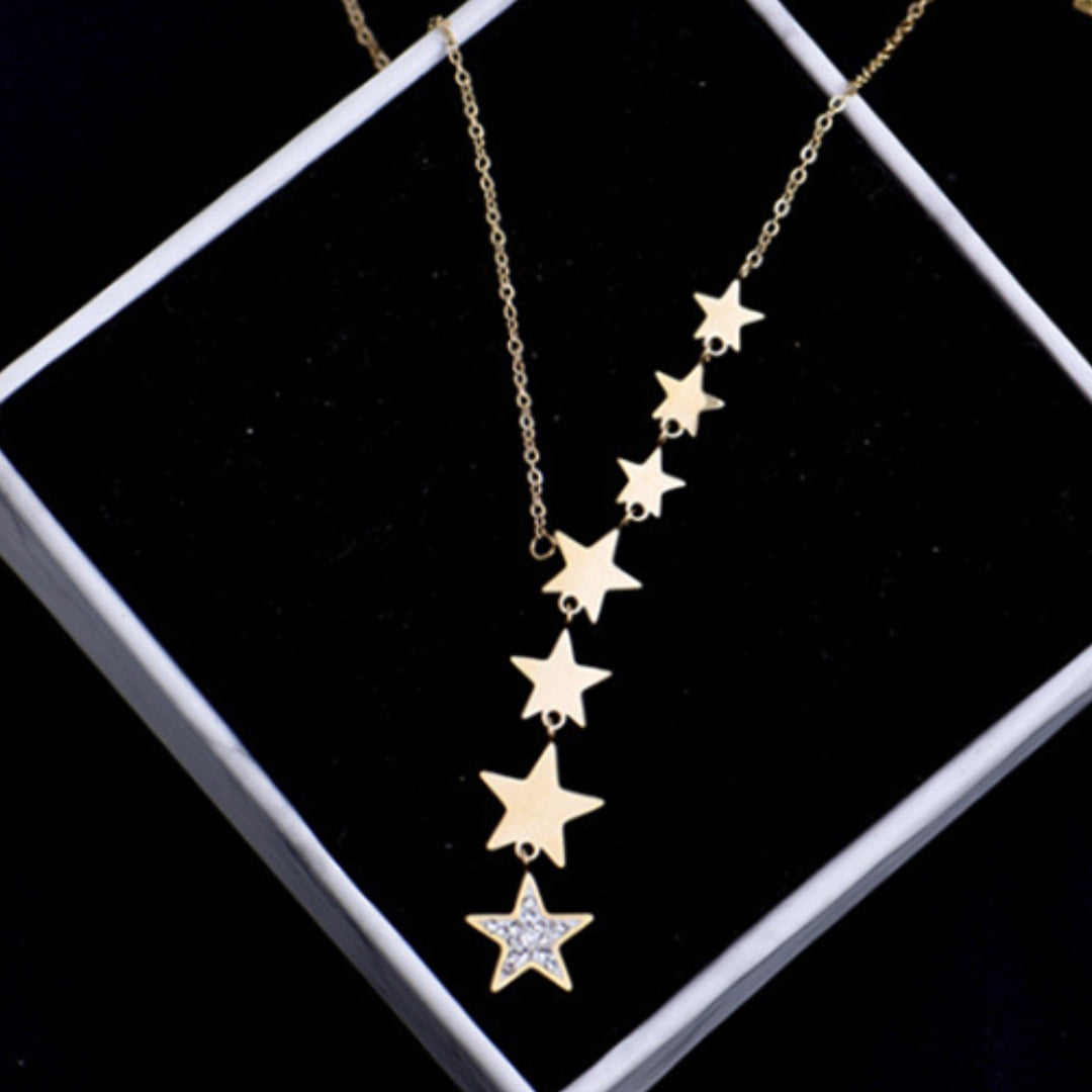 Star Zircon Necklace