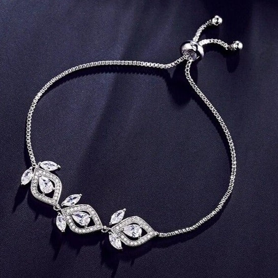 Leaf Chandelier Bracelet