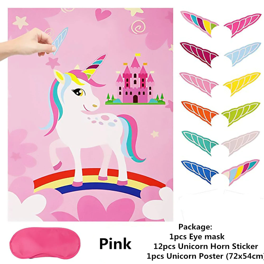 Unicorn Party Game Set