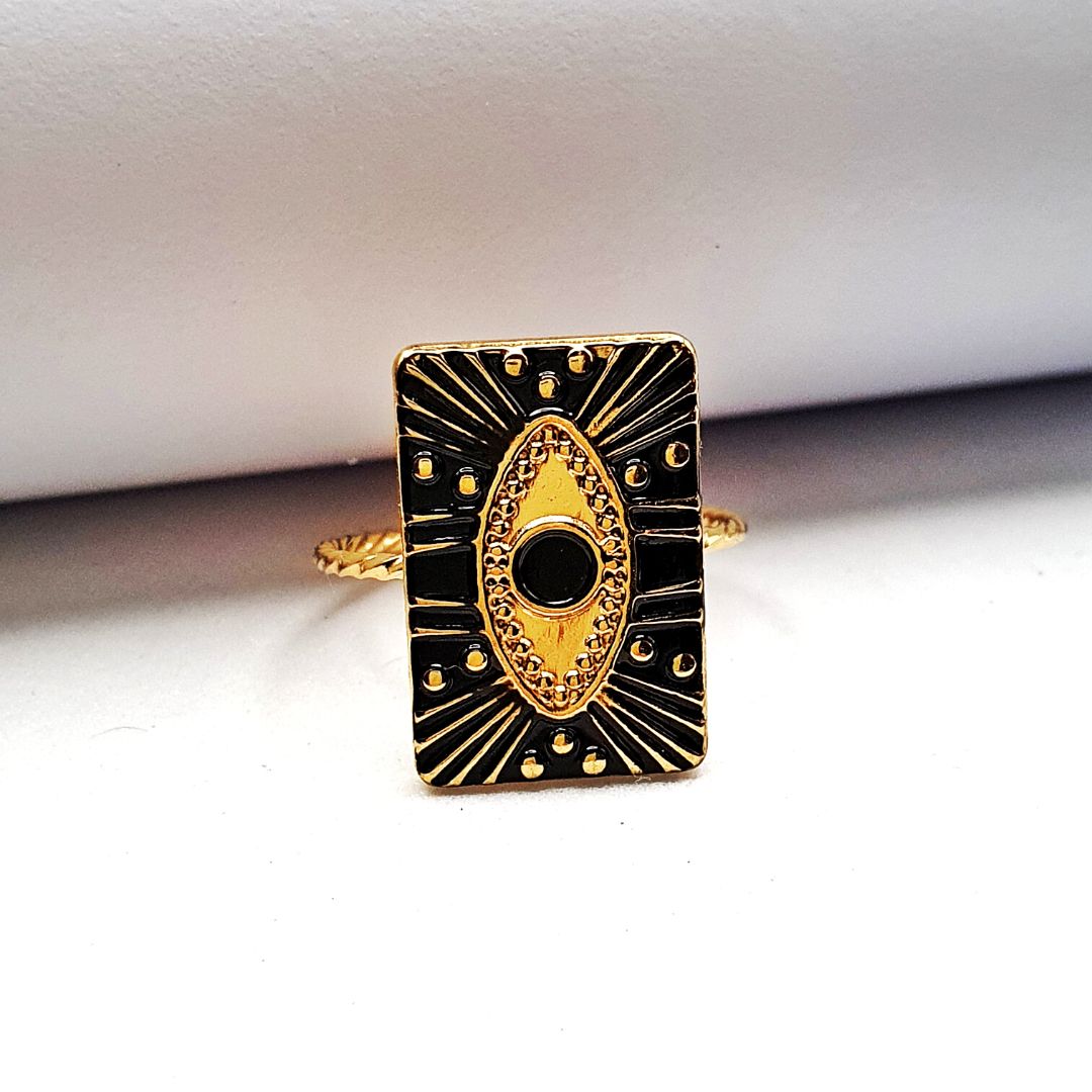 Retro Turkish Eye Ring