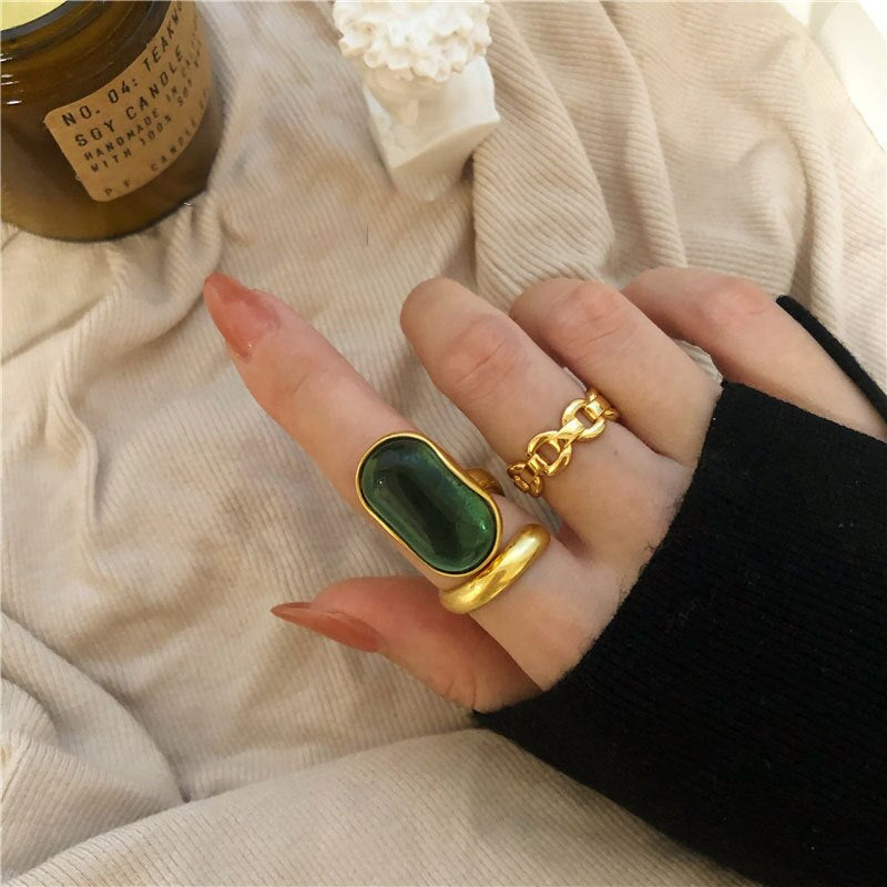 Mystic Green Ring