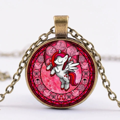 Unicorn Medallion Necklace