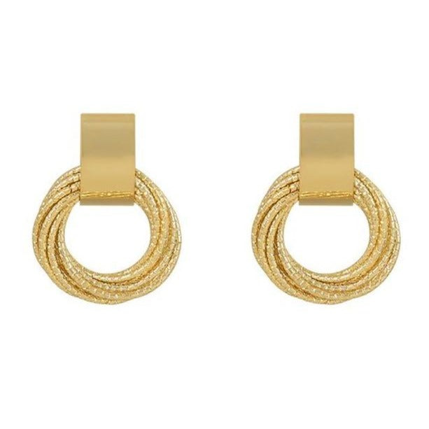 Ring Loop Earrings